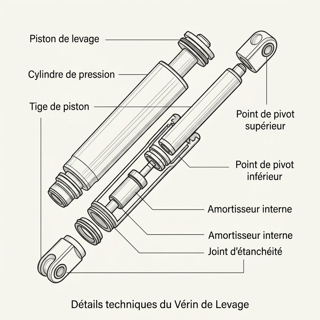Lit moderne LED et rangement